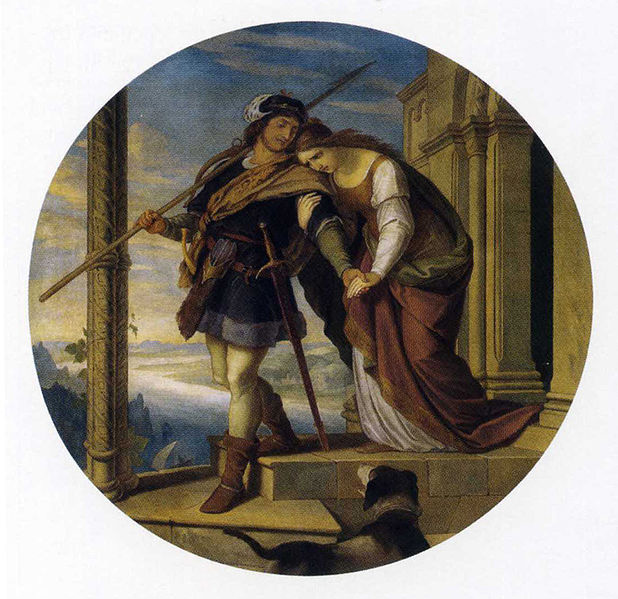 Julius Schnorr von Carolsfeld Siegfried's Departure from Kriemhild